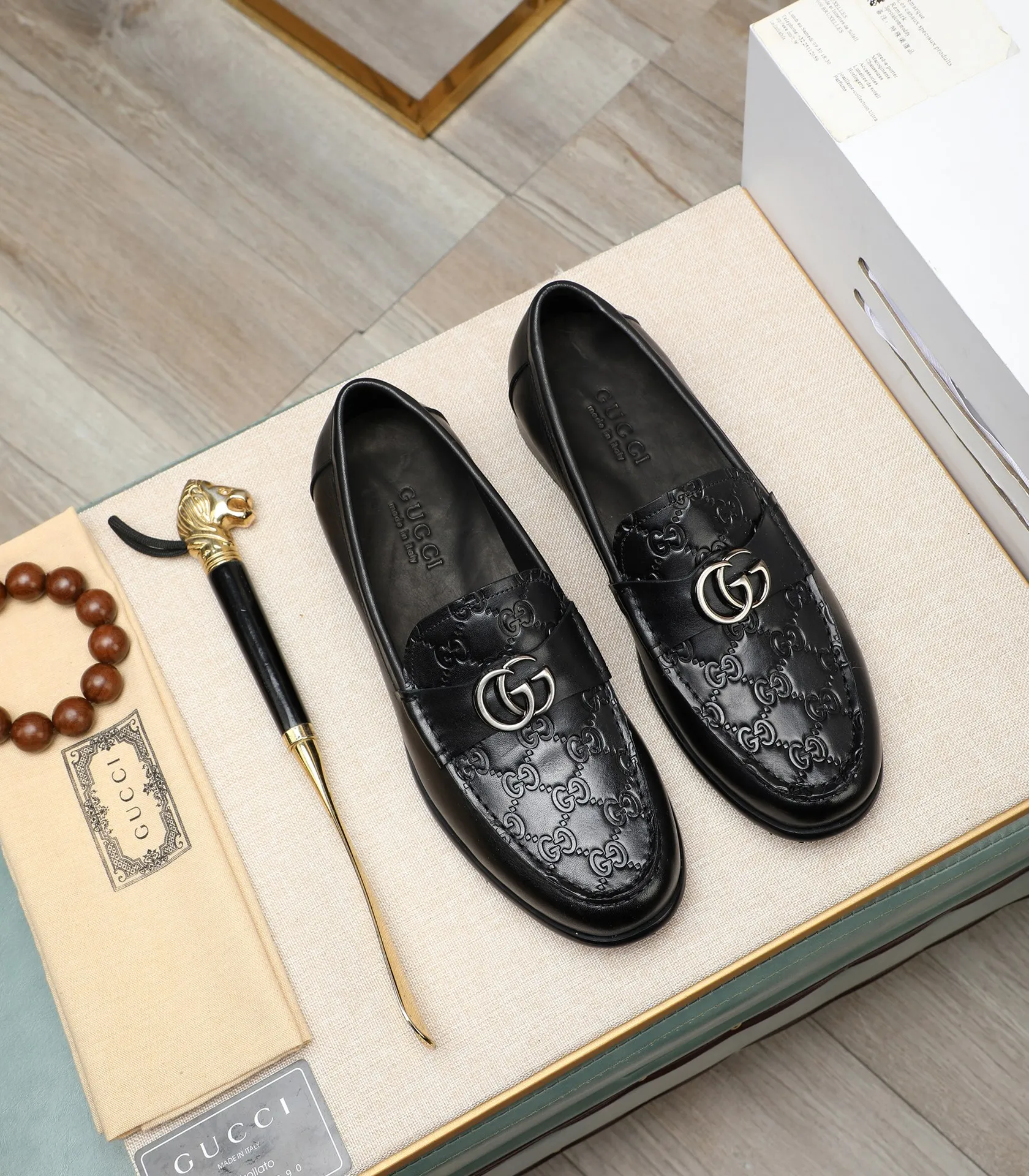 Men's shoes 💰500 📛📛 Original version (water-dyed cow lining) GUCCI official website formal shoes 🌀 Italian 🇮🇹 imported cowhide ➕ top imported water-dyed cowhide lining 💋 fine handmade original bottom, the real thing looks better when photographed in person Standard size 38-44 (45 46 customized)